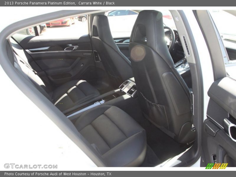 Carrara White / Black 2013 Porsche Panamera Platinum Edition
