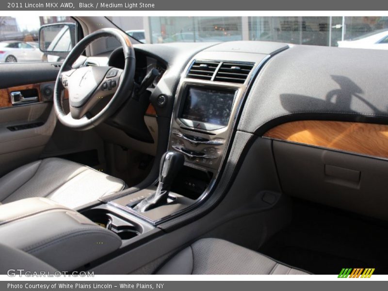 Black / Medium Light Stone 2011 Lincoln MKX AWD