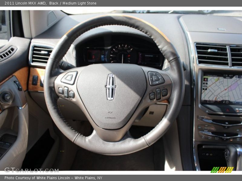 Black / Medium Light Stone 2011 Lincoln MKX AWD