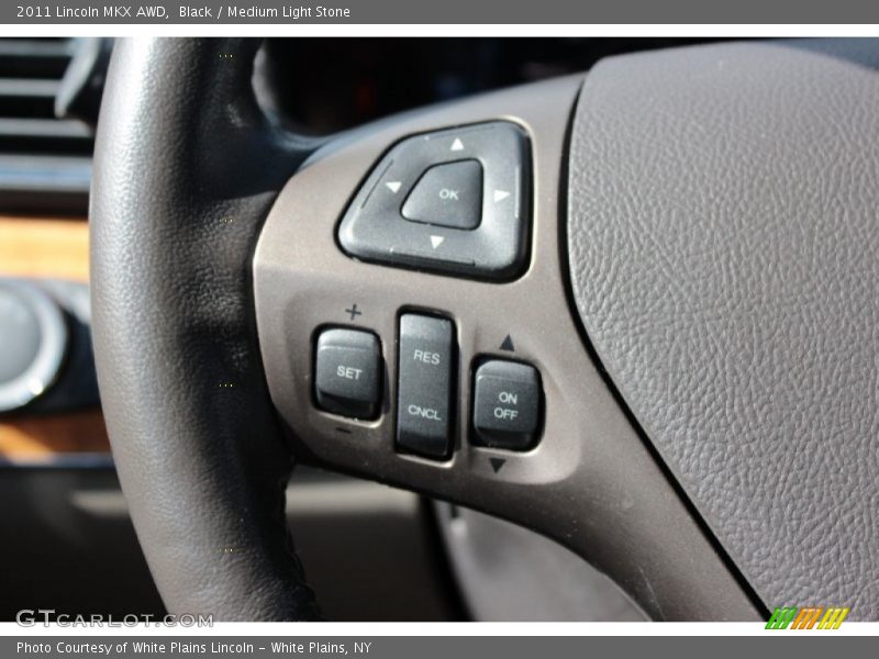 Black / Medium Light Stone 2011 Lincoln MKX AWD