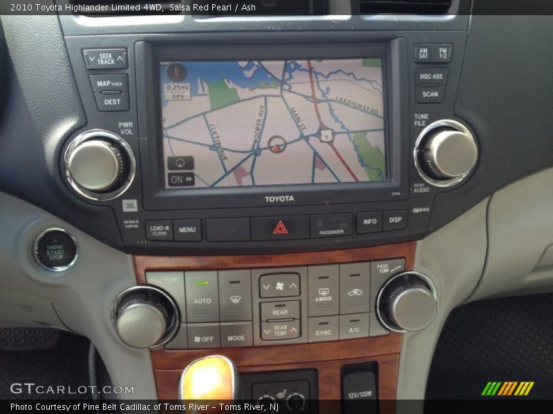 Salsa Red Pearl / Ash 2010 Toyota Highlander Limited 4WD