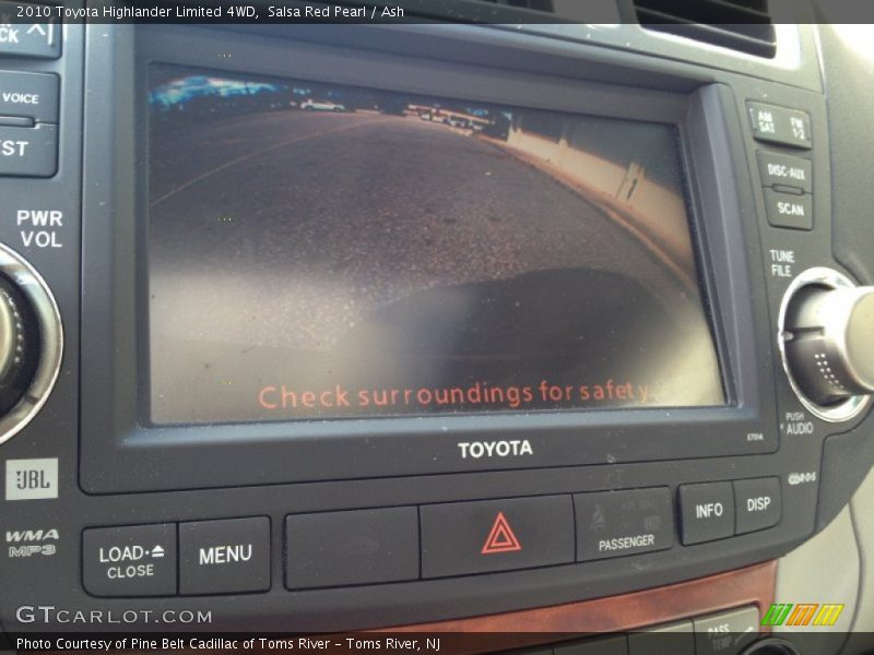 Salsa Red Pearl / Ash 2010 Toyota Highlander Limited 4WD