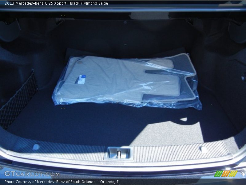 Black / Almond Beige 2013 Mercedes-Benz C 250 Sport
