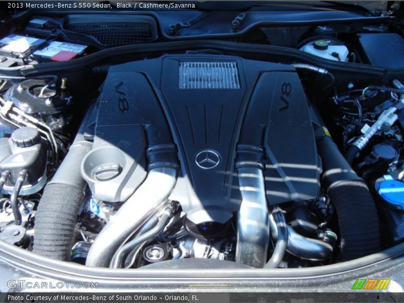 Black / Cashmere/Savanna 2013 Mercedes-Benz S 550 Sedan