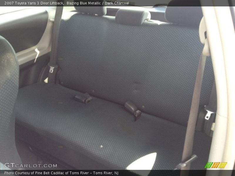 Blazing Blue Metallic / Dark Charcoal 2007 Toyota Yaris 3 Door Liftback