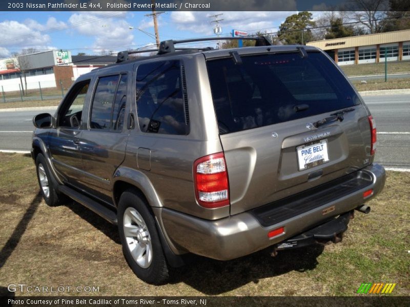 Polished Pewter Metallic / Charcoal 2003 Nissan Pathfinder LE 4x4