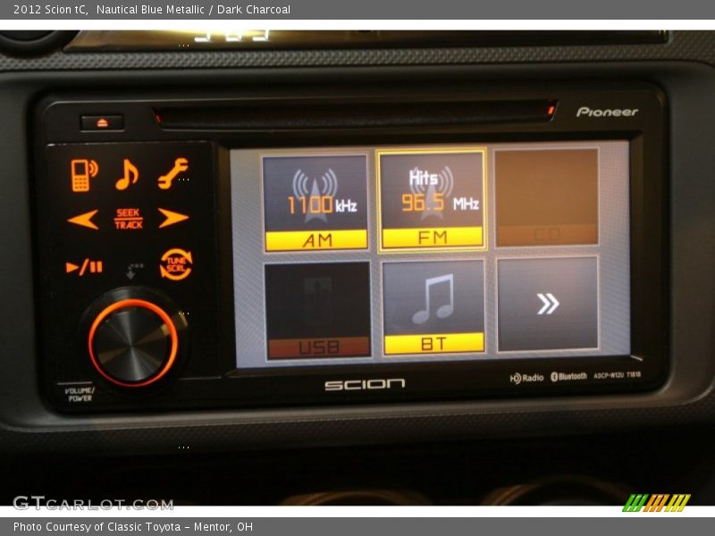 Audio System of 2012 tC 