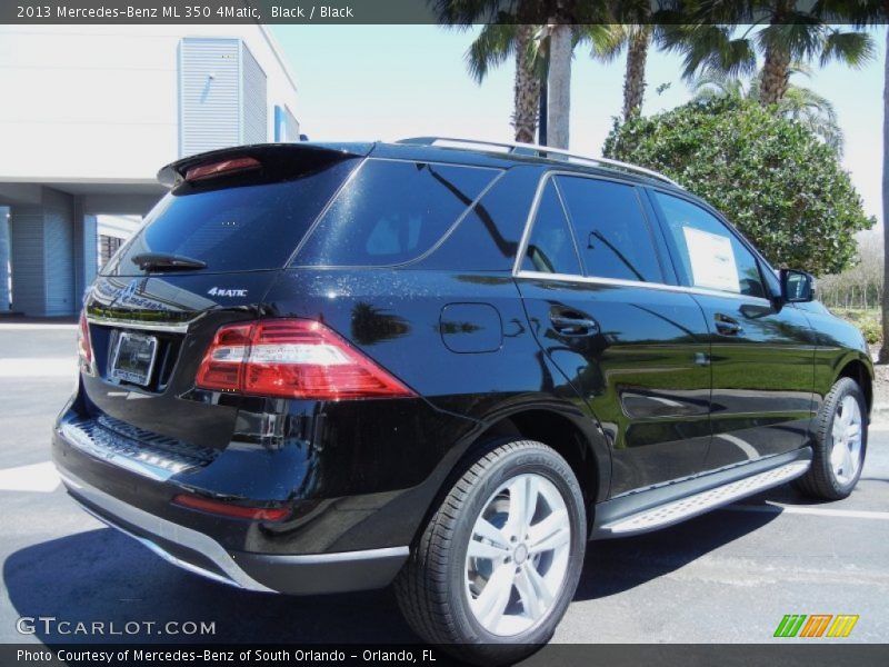Black / Black 2013 Mercedes-Benz ML 350 4Matic