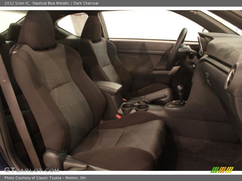 Nautical Blue Metallic / Dark Charcoal 2012 Scion tC