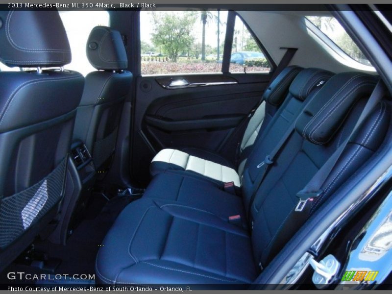 Black / Black 2013 Mercedes-Benz ML 350 4Matic