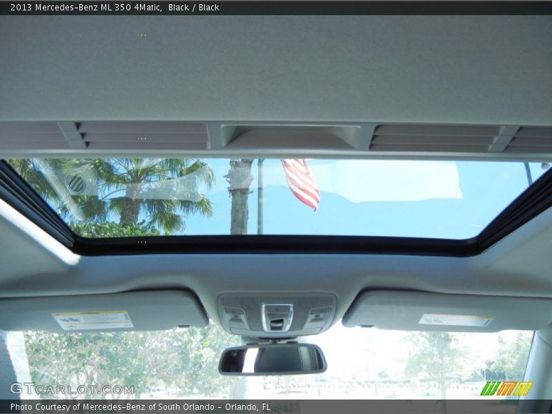 Black / Black 2013 Mercedes-Benz ML 350 4Matic