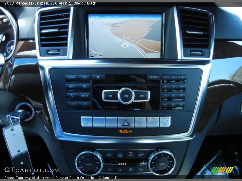 Black / Black 2013 Mercedes-Benz ML 350 4Matic