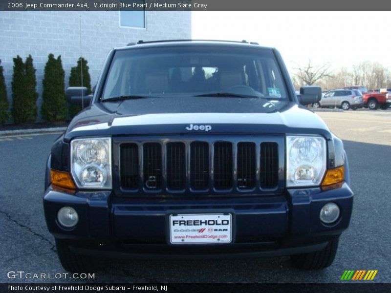 Midnight Blue Pearl / Medium Slate Gray 2006 Jeep Commander 4x4