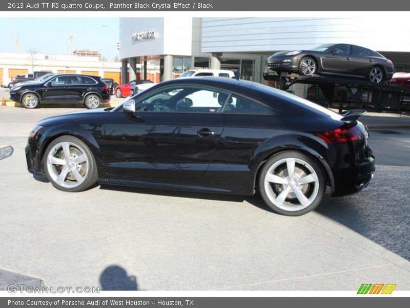  2013 TT RS quattro Coupe Panther Black Crystal Effect