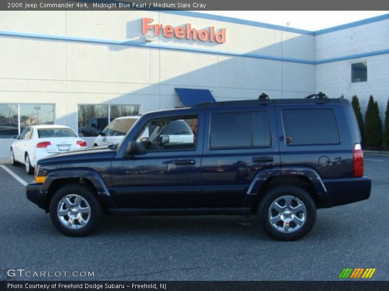 Midnight Blue Pearl / Medium Slate Gray 2006 Jeep Commander 4x4