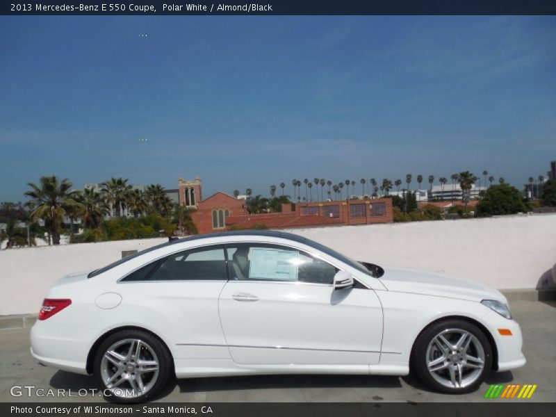  2013 E 550 Coupe Polar White
