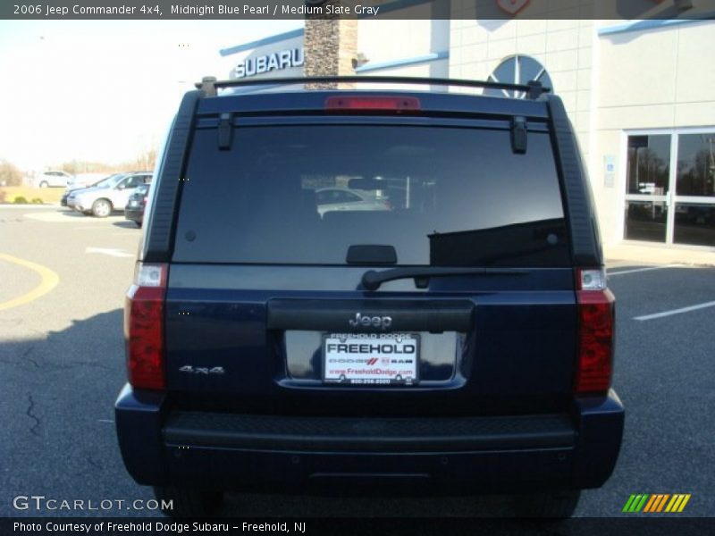 Midnight Blue Pearl / Medium Slate Gray 2006 Jeep Commander 4x4