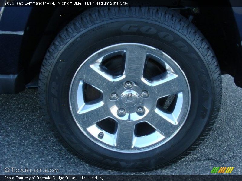 Midnight Blue Pearl / Medium Slate Gray 2006 Jeep Commander 4x4