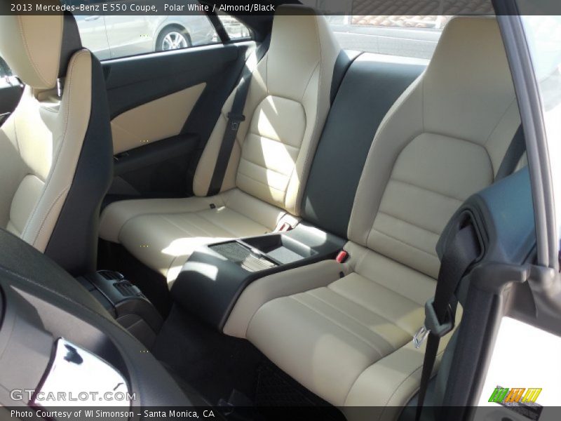 Rear Seat of 2013 E 550 Coupe
