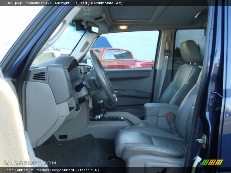 Midnight Blue Pearl / Medium Slate Gray 2006 Jeep Commander 4x4