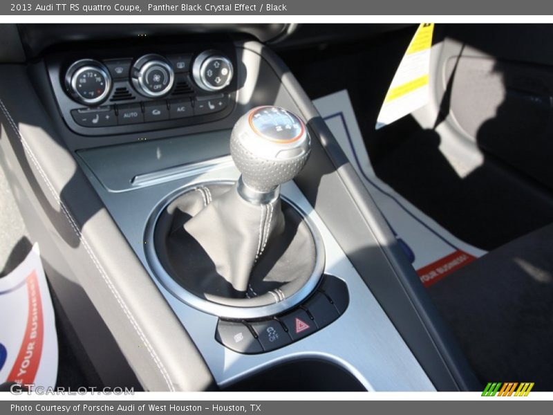  2013 TT RS quattro Coupe 6 Speed S tronic Dual-Clutch Automatic Shifter
