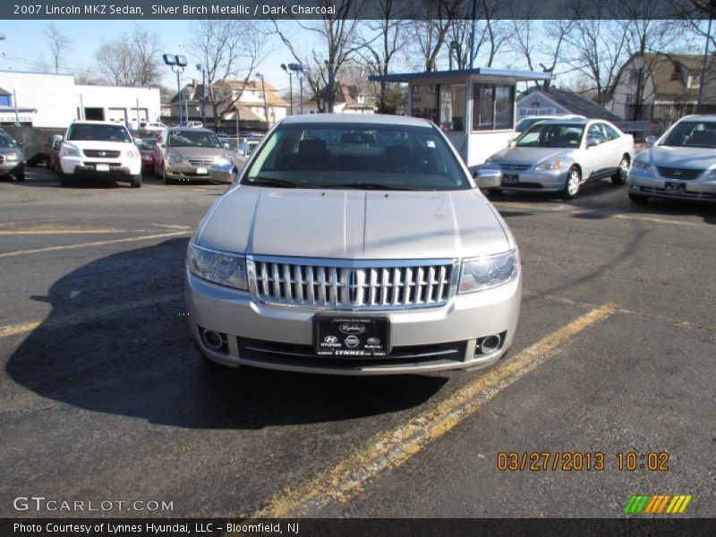 Silver Birch Metallic / Dark Charcoal 2007 Lincoln MKZ Sedan