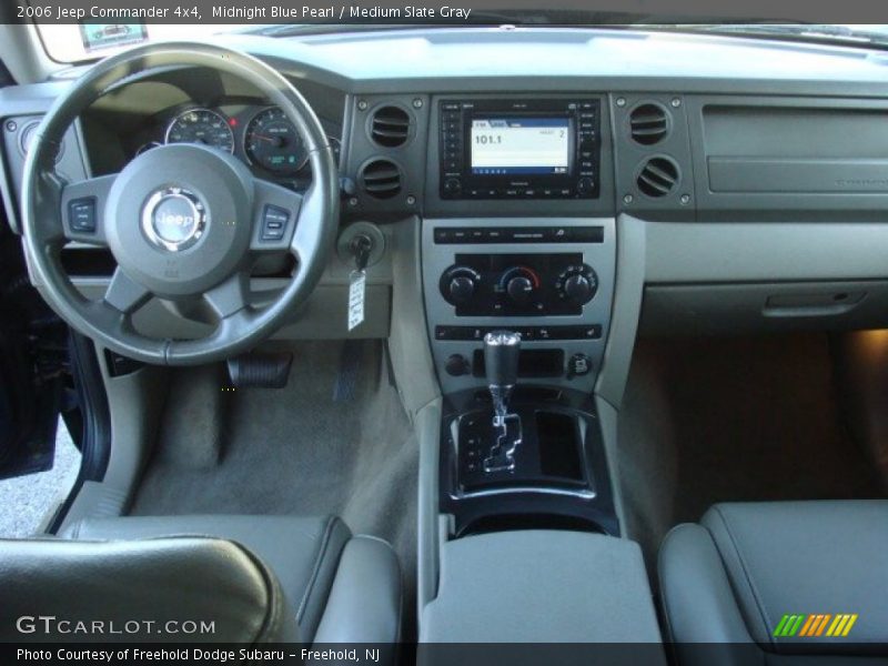 Midnight Blue Pearl / Medium Slate Gray 2006 Jeep Commander 4x4