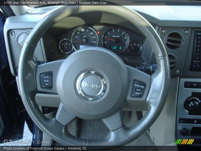 Midnight Blue Pearl / Medium Slate Gray 2006 Jeep Commander 4x4