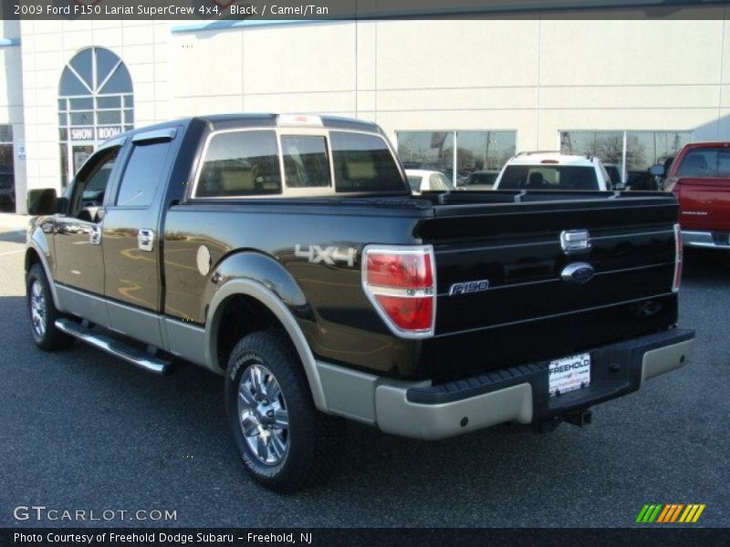 Black / Camel/Tan 2009 Ford F150 Lariat SuperCrew 4x4