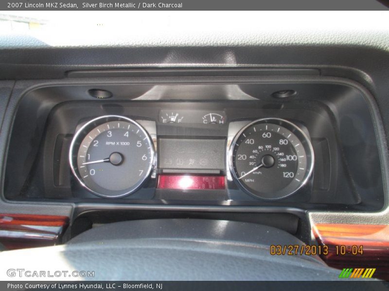 Silver Birch Metallic / Dark Charcoal 2007 Lincoln MKZ Sedan