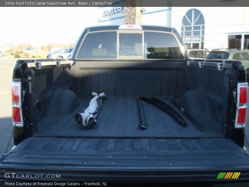 Black / Camel/Tan 2009 Ford F150 Lariat SuperCrew 4x4