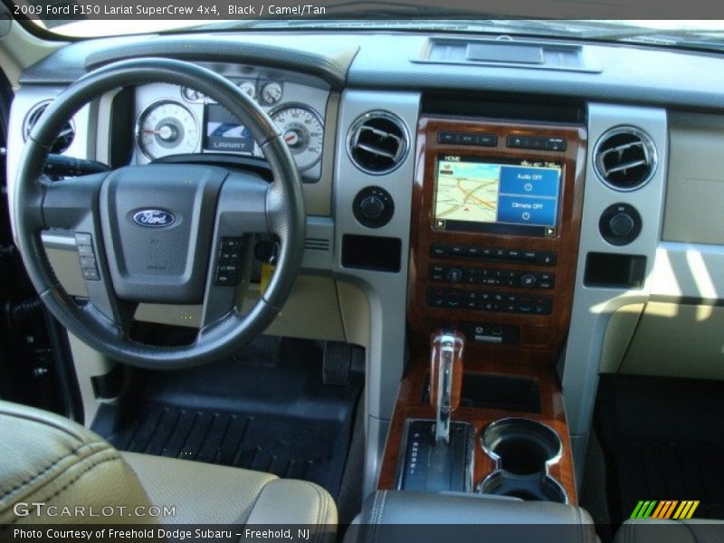 Black / Camel/Tan 2009 Ford F150 Lariat SuperCrew 4x4