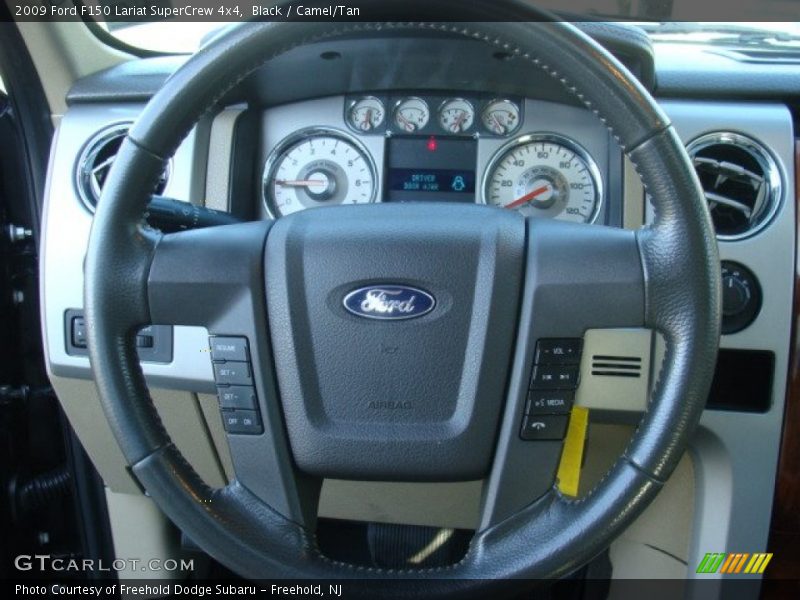 Black / Camel/Tan 2009 Ford F150 Lariat SuperCrew 4x4