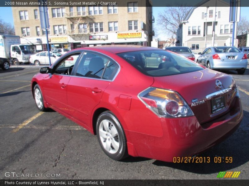 Sonoma Sunset Metallic / Charcoal 2008 Nissan Altima 2.5 S