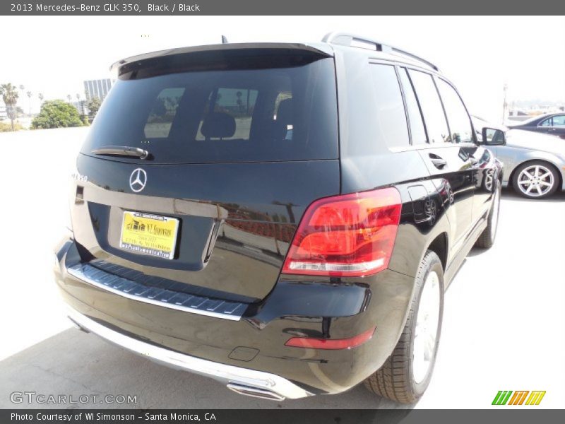 Black / Black 2013 Mercedes-Benz GLK 350