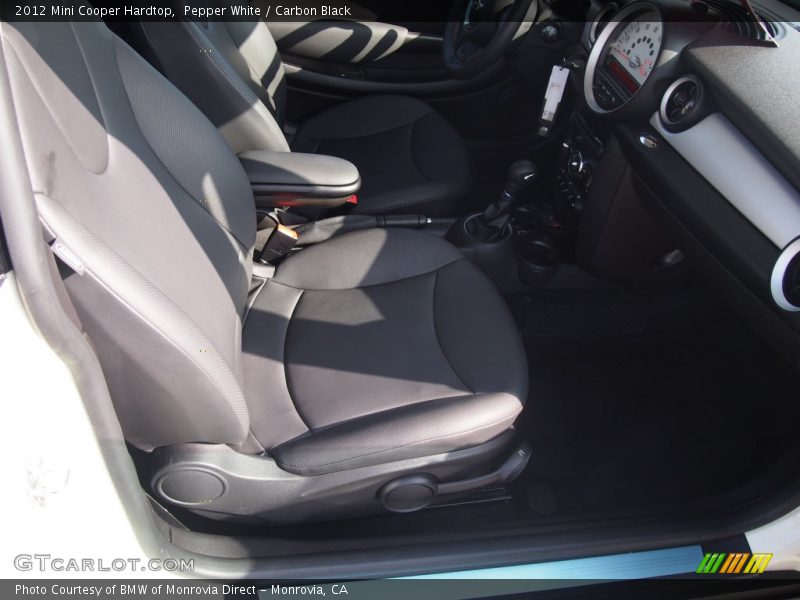 Pepper White / Carbon Black 2012 Mini Cooper Hardtop