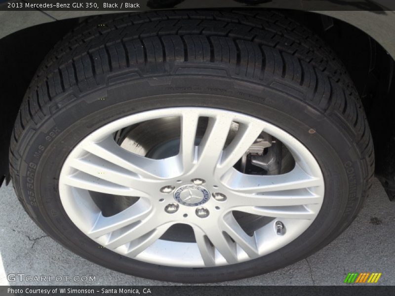 Black / Black 2013 Mercedes-Benz GLK 350