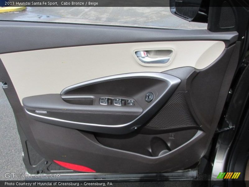 Cabo Bronze / Beige 2013 Hyundai Santa Fe Sport