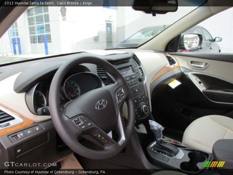 Cabo Bronze / Beige 2013 Hyundai Santa Fe Sport