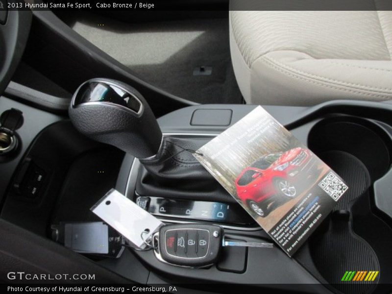 Cabo Bronze / Beige 2013 Hyundai Santa Fe Sport