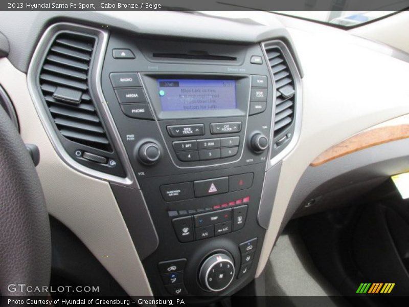 Cabo Bronze / Beige 2013 Hyundai Santa Fe Sport