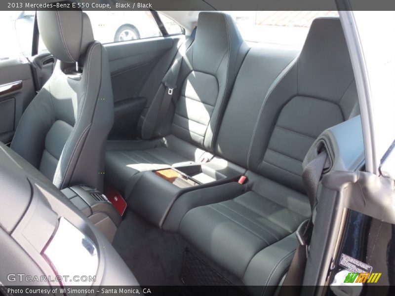 Black / Black 2013 Mercedes-Benz E 550 Coupe