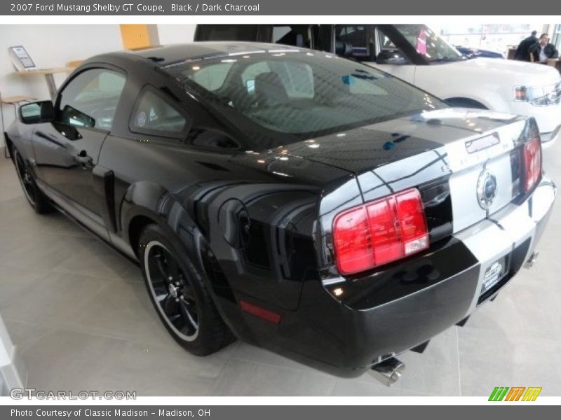 Black / Dark Charcoal 2007 Ford Mustang Shelby GT Coupe