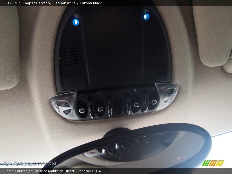 Pepper White / Carbon Black 2012 Mini Cooper Hardtop