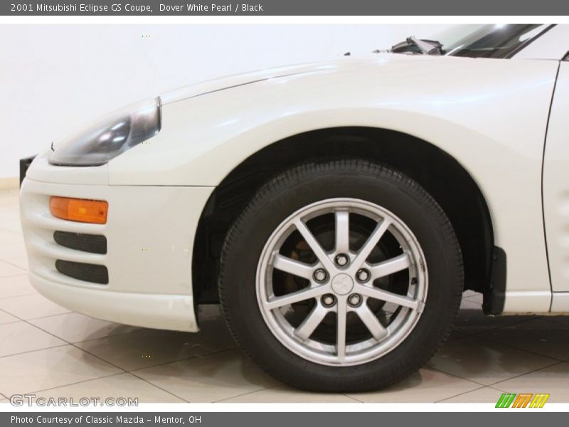 Dover White Pearl / Black 2001 Mitsubishi Eclipse GS Coupe