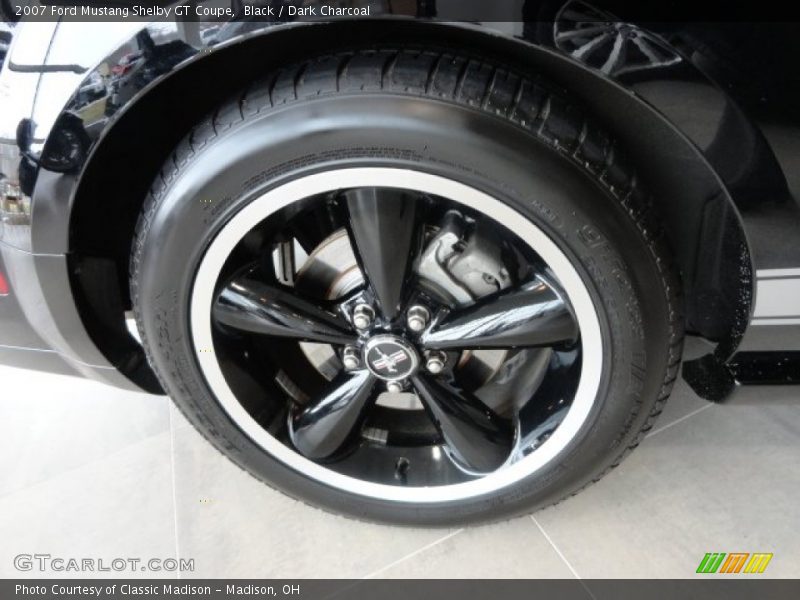Black / Dark Charcoal 2007 Ford Mustang Shelby GT Coupe