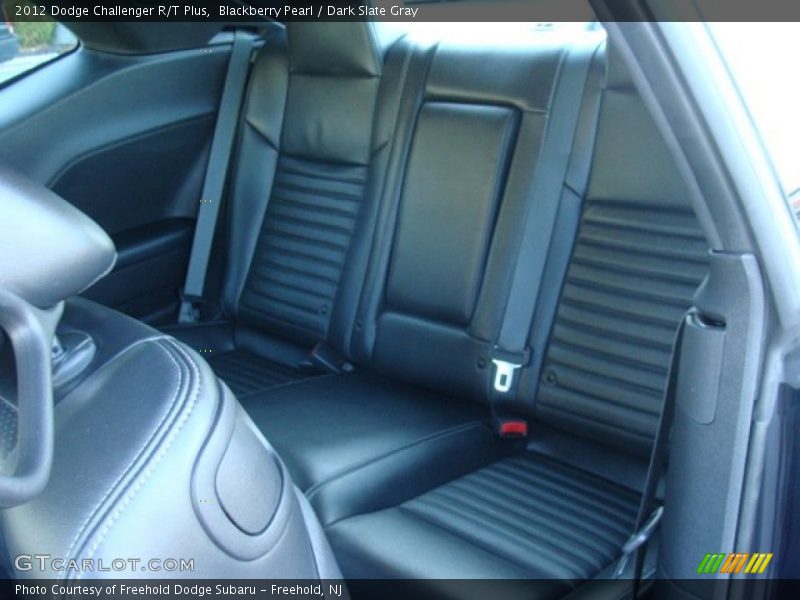 Blackberry Pearl / Dark Slate Gray 2012 Dodge Challenger R/T Plus