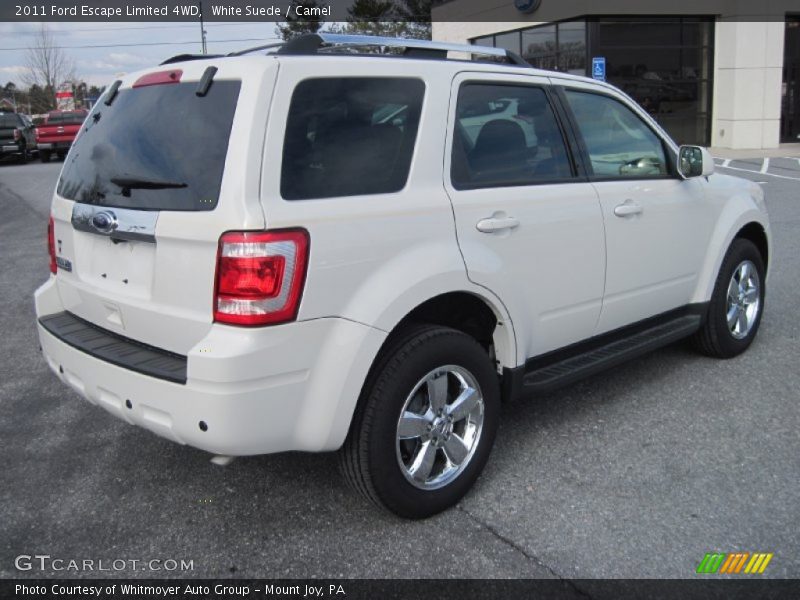 White Suede / Camel 2011 Ford Escape Limited 4WD