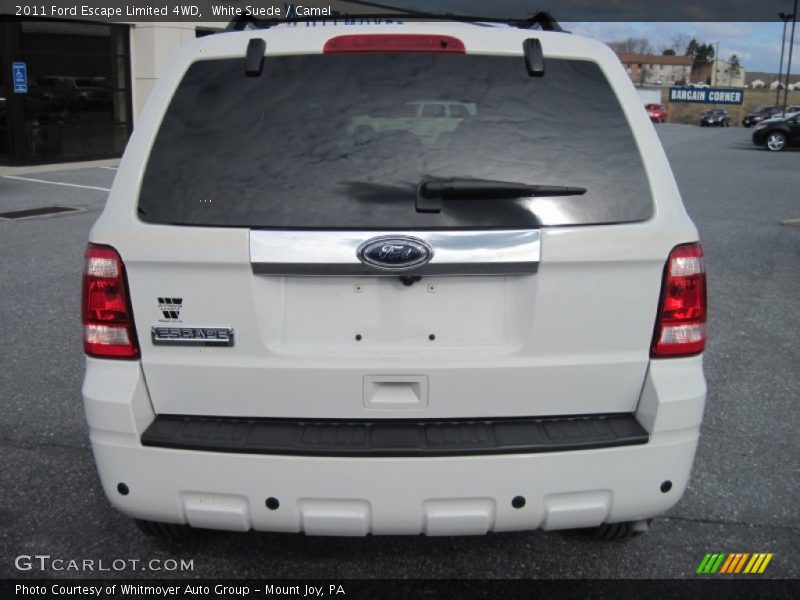 White Suede / Camel 2011 Ford Escape Limited 4WD