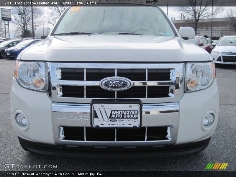 White Suede / Camel 2011 Ford Escape Limited 4WD
